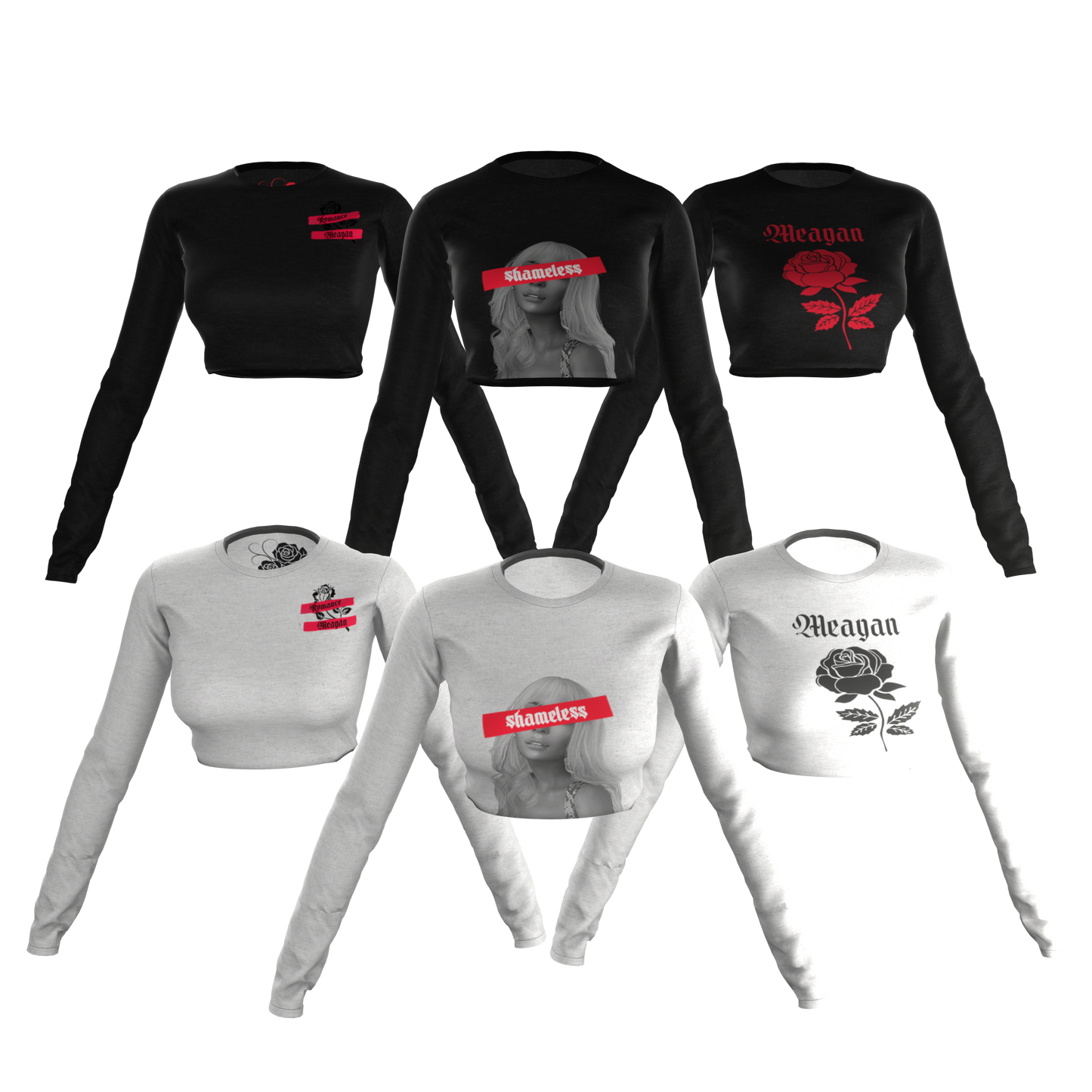 ROMANCE TOUR Cropped Shirt for Women