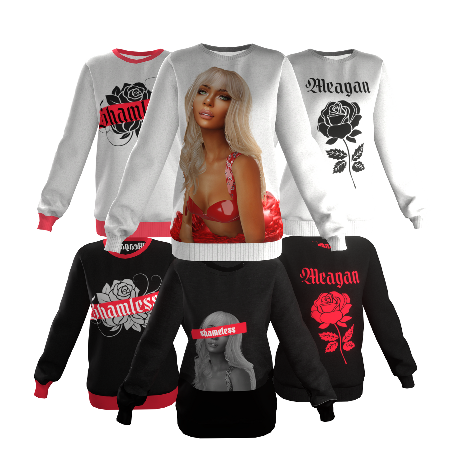 ROMANCE TOUR Oversized Sweater for Women